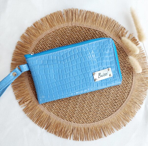 Maxi Billetera croco charol - Imagen 6