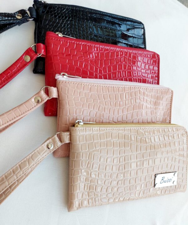Maxi Billetera croco charol - Imagen 11