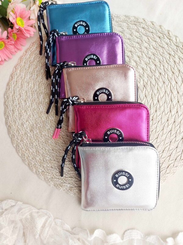 Billeteras pocket metalizadas