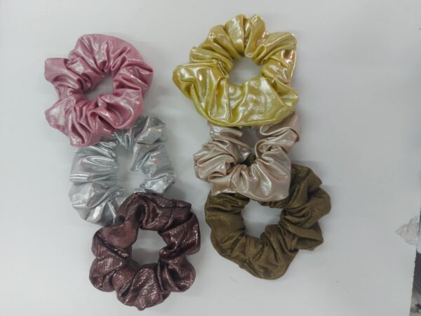 Scrunchies Brilloso pack x 6 - Imagen 3