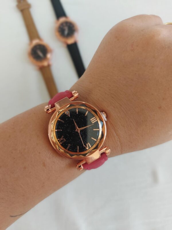 Reloj ecocuero liso - Imagen 2
