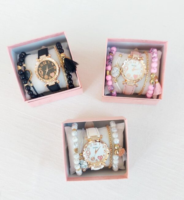 Reloj en cajita con accesorios - Imagen 23