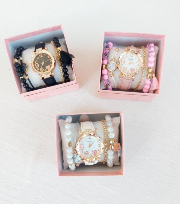 Reloj en cajita con accesorios - Imagen 22