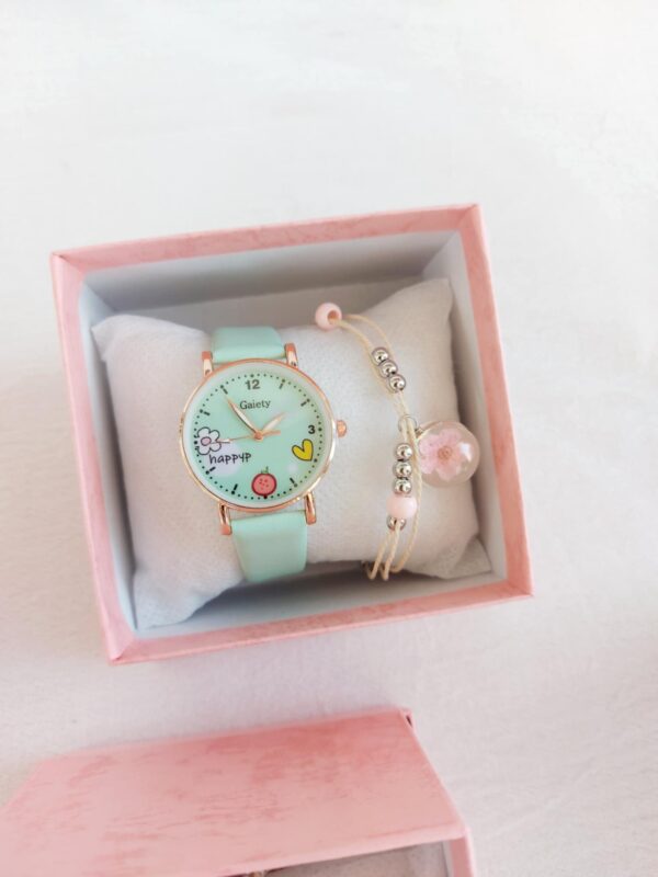 Reloj infantil en cajita con pulsera - Imagen 3