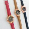 Reloj ecocuero liso