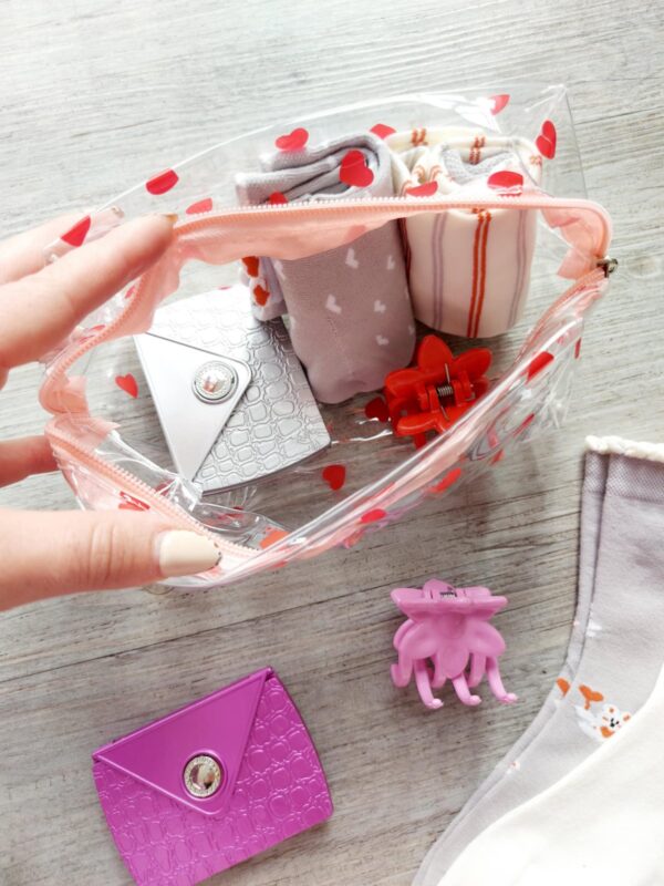 Estuche + pack x 2 medias + espejito + broche - Imagen 4