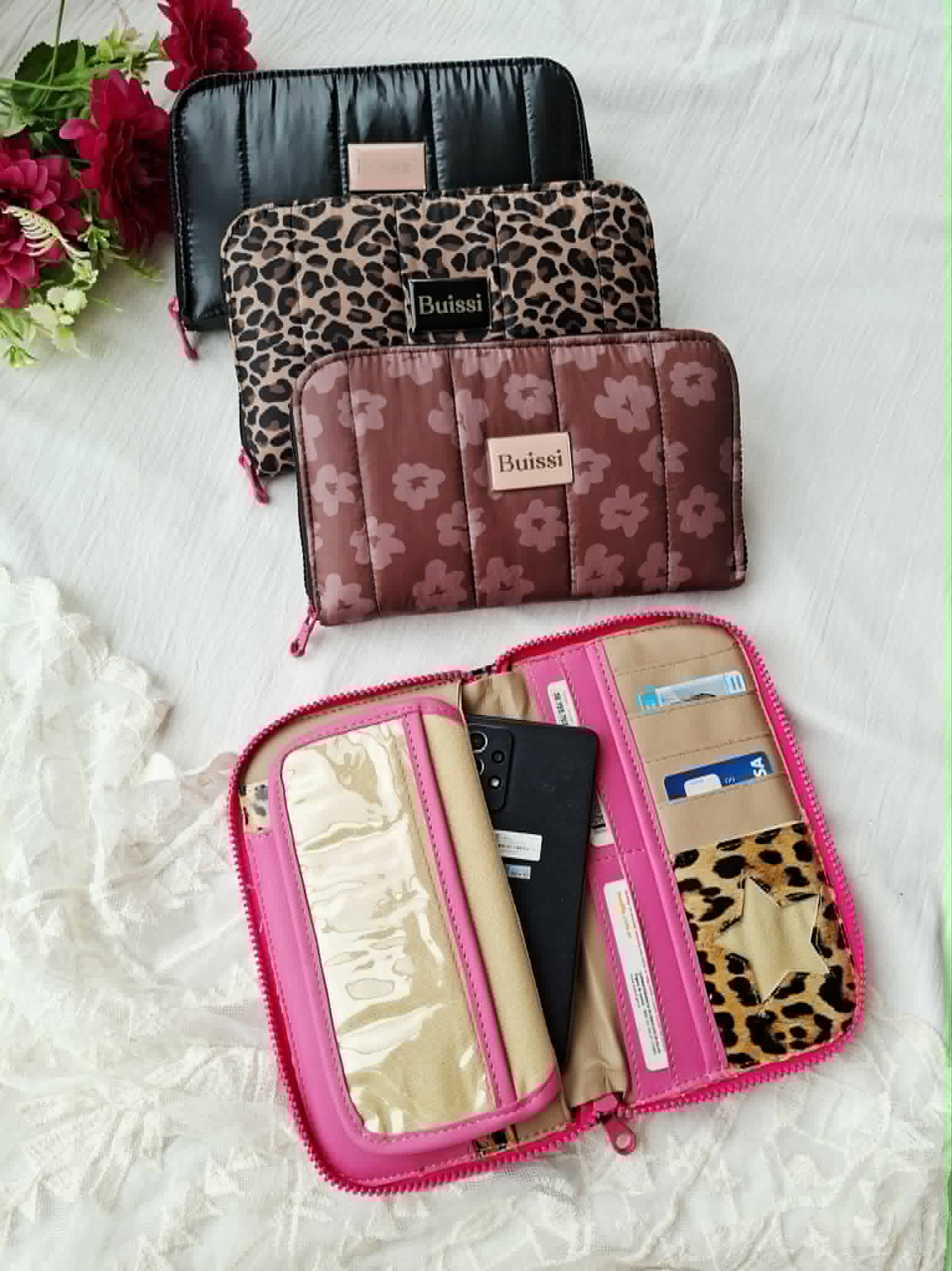 Maxi billetera puffer